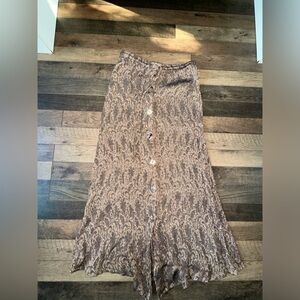 Vintage peasant skirt